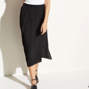NWT - Vince High-Rise Crinkle Pleated Midi Skirt